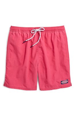 vineyard vines Island Chappy Swim Trunks in Sailors Red