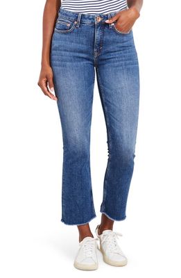 vineyard vines Jamie Raw Hem Kick Flare Jeans in Indigo