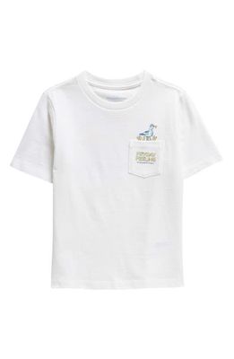 vineyard vines Kids' Fryday Feeling Cotton Graphic T-Shirt in White Cap