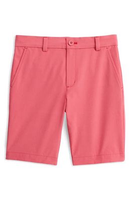 vineyard vines Kids' New Performance Breaker Shorts in Sailors Red