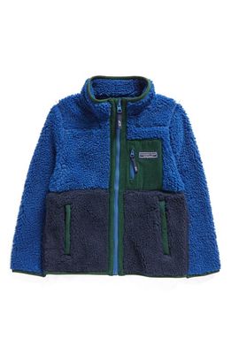 vineyard vines Kids' Supershep Faux Shearling Jacket in Nautical Navy