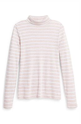 vineyard vines Simple Stripe Turtleneck in Oatmeal Stripe