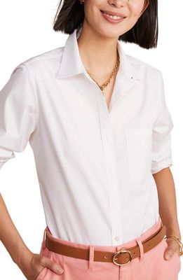 vineyard vines Stretch Cotton Button-Up Shirt in White Cap