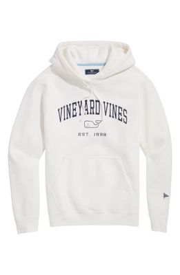 vineyard vines Vintage Whale Hoodie in Marshmallow