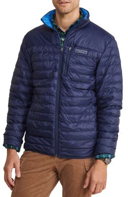 vineyard vines Water Repellent Packable Puffer Jacket in Nautical Navy