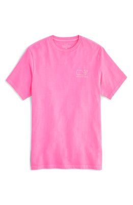 vineyard vines Whale Cotton Graphic T-Shirt in Knockout Pink
