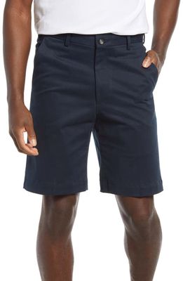 Vintage 1946 Men's Classic Flat Front Chino Shorts in Navy