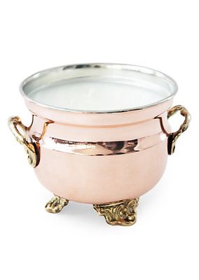 Vintage French-Inspired Grapefruit Mint Jardiniere Candle