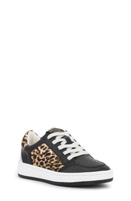 Vintage Havana Kids' Halee Low Top Sneaker in Black/Leopard Multi