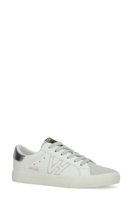 Vintage Havana Starter Sneaker in White Pebbled/Grey 