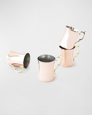 Vintage-Inspired Cocktail Mugs, Set of 8