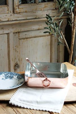 Vintage Inspired Copper Baking Pan