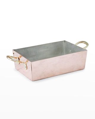 Vintage-Inspired Copper Bread Pan