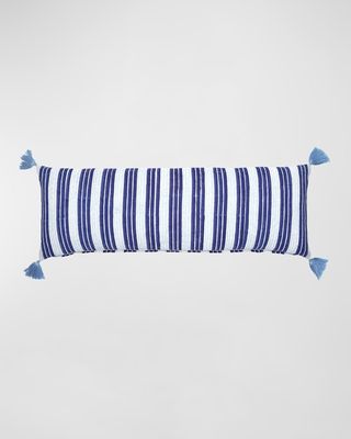 Vintage Stripe Lumbar Pillow, 14" x 40"