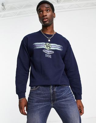 Vintage Supply 1991 collegiate sweatshirt in navy