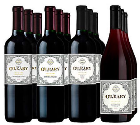 Vintage Wine Estates Kevin O'Leary 12-btls Wine w/ Gift Bags