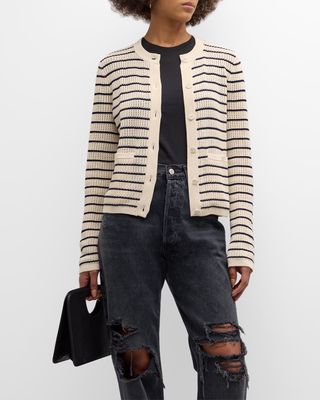 Viola Striped Cardigan