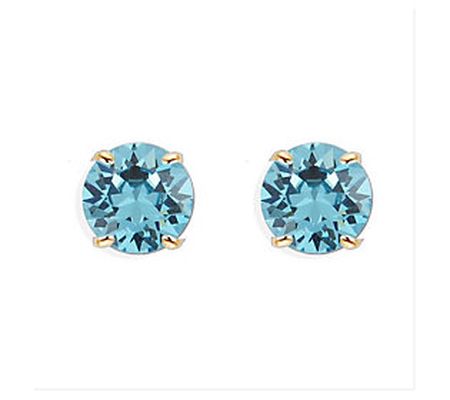 Violet & Brooks Flora Crystal Stud Earrings