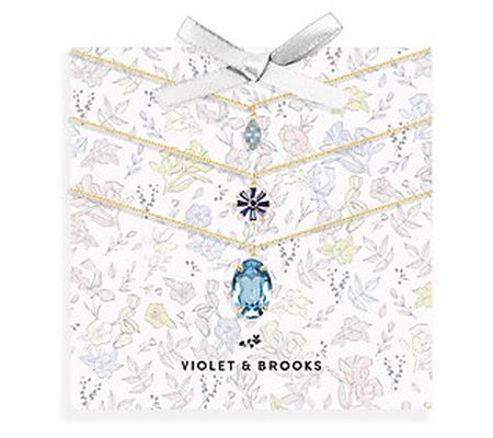 Violet & Brooks Flora Necklace Trio