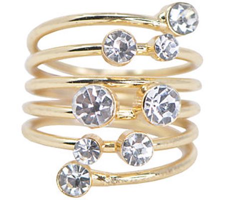 Violet & Brooks Mackenzie Crystal Cluster Ring