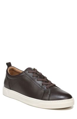 Vionic Lucas Sneaker in Chocolate Leather