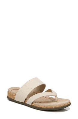 Vionic Marvina Wedge Slide Sandal in Cream