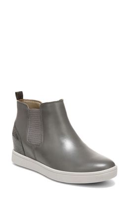 Vionic Mickie Wedge Chelsea Boot in Charcoal