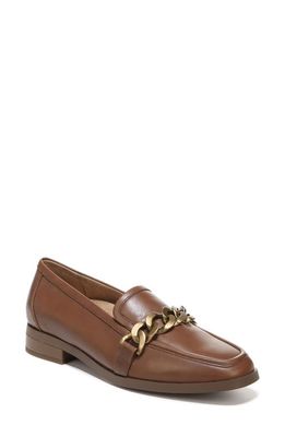 Vionic Mizelle Curb Chain Loafer in Monks Robe Brown