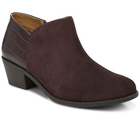 Vionic Water Repellent Suede Ankle Boots - Marissa