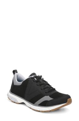 Vionic Zanny Waterproof Sneaker in Black/Charcoal