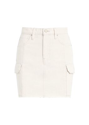Viper Cargo Cotton Miniskirt
