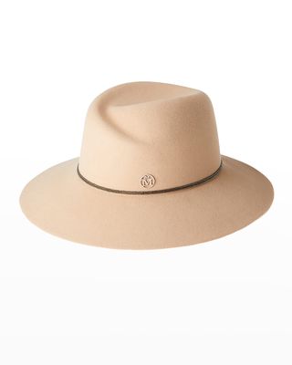 Virginie Wool Felt Fedora Hat
