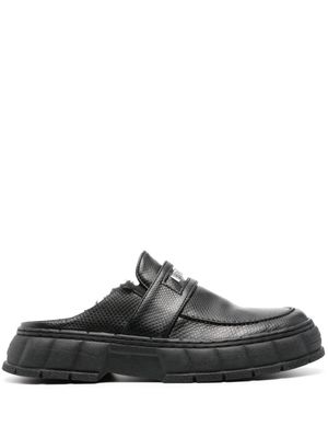 Virón 1969 faux-shearling loafers - Black