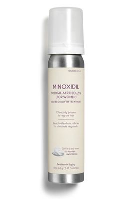 Virtue Flourish Minoxidil Topical Aerosol 5% Hair Regrowth Treatment for Women