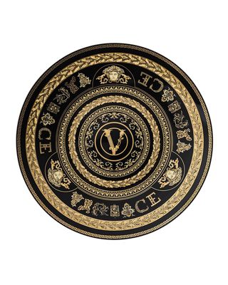 Virtus Gala Black Service Plate