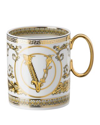 Virtus Gala White Mug With Handle