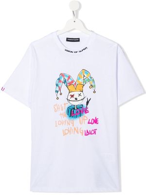 Vision Of Super Kids short sleeve T-shirt - White