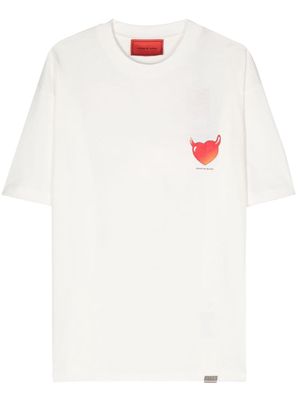 Vision Of Super Puffy Love cotton T-shirt - White