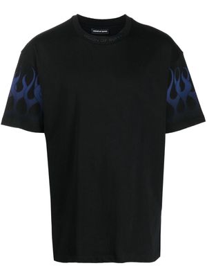 Vision Of Super short-sleeve cotton T-shirt - Black