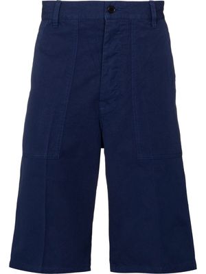 visvim Alda cotton bermuda shorts - Blue