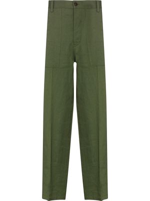 visvim Alda straight-leg trousers - Green