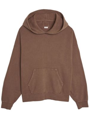 visvim Amplus cotton hoodie - Brown
