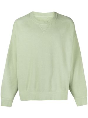 visvim Amplus crew-neck sweatshirt - Green