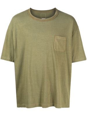 visvim Amplus patch-pocket T-shirt - Grey
