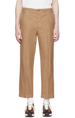 Visvim Beige Cotton Trousers