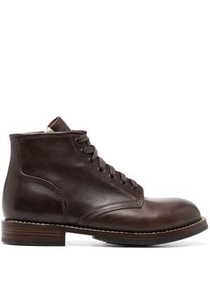 visvim Brigadier leather boots - Brown