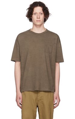 Visvim Brown Cotton T-Shirt