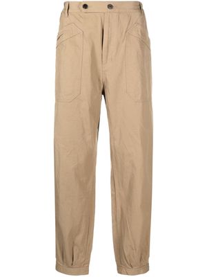 visvim Carrol wide-leg chino trousers - Neutrals