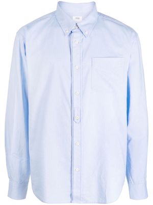 visvim chest-pocket cotton shirt - Blue