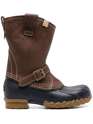 visvim Decoy D nubuck boots - Brown